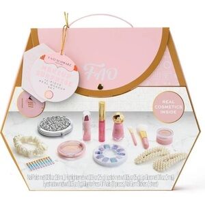 FAO Schwarz Pink and Gold Makeup Kit